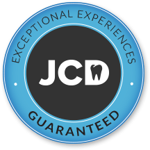 Jacksonville Complete Dentistry logo with text saying exceptional experiences guaranteed