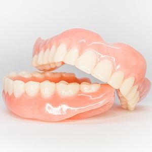 Full dentures in Jacksonville for patient