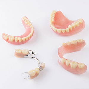 different types of dentures